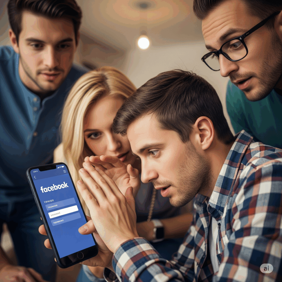 Как да си видя паролата на facebook от телефона