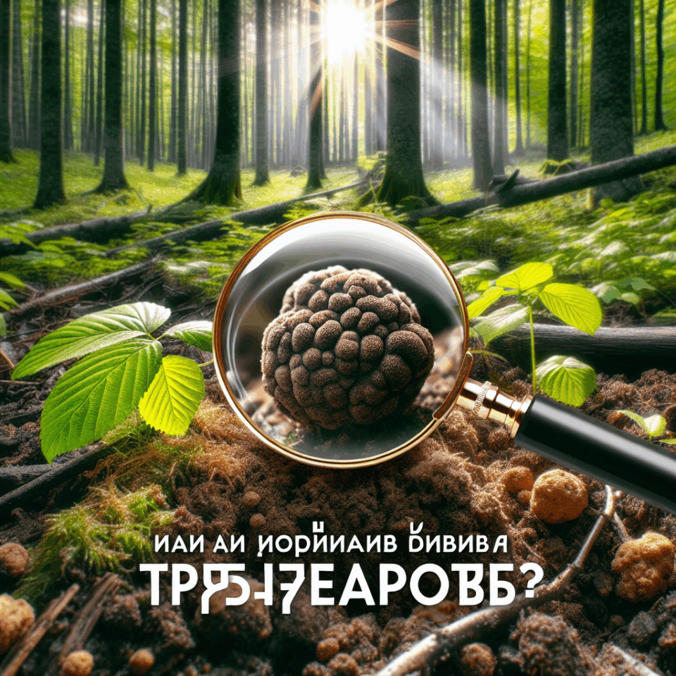 Как да познаем къде точно растат трюфелите